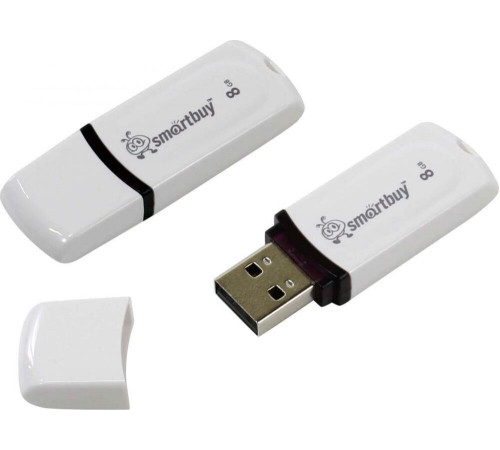 SMARTBUY (SB8GBPN-W) 8GB PAEAN WHITE