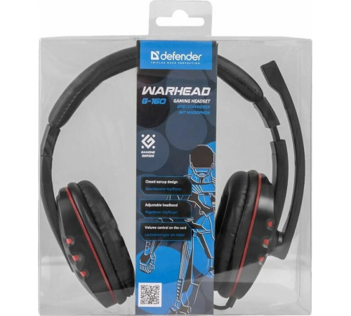 DEFENDER (64113) WARHEAD G-160 черный