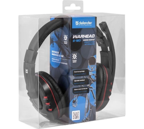 DEFENDER (64113) WARHEAD G-160 черный