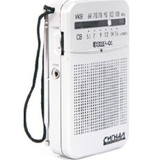 ЭФИР 01 УКВ 64-108МГц, бат. 2*АА белый
