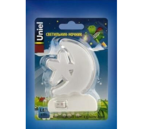 Ночник UNIEL (10314) DTL-301 МЕСЯЦ СО ЗВЕЗДОЧКОЙ