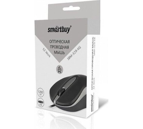 SMARTBUY (SBM-329-KG) ONE черный/серый