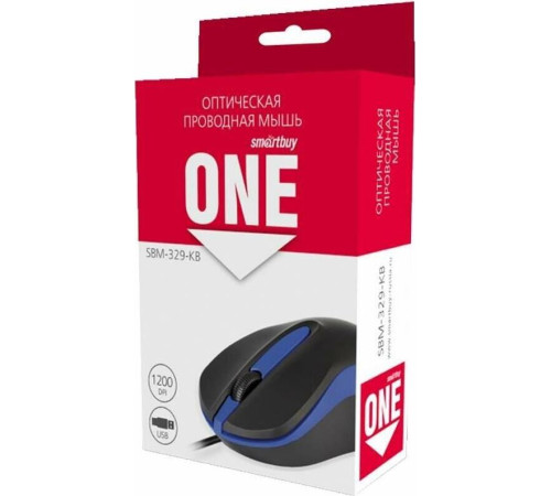 SMARTBUY (SBM-329-KB) черный/синий