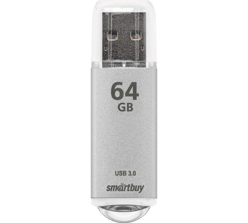 SMARTBUY (SB64GBVC-S3) 64GB V-CUT SILVER USB 3.0