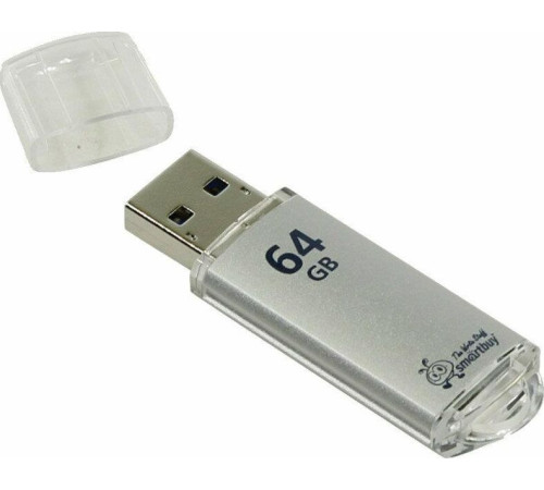 SMARTBUY (SB64GBVC-S3) 64GB V-CUT SILVER USB 3.0