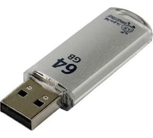 SMARTBUY (SB64GBVC-S3) 64GB V-CUT SILVER USB 3.0
