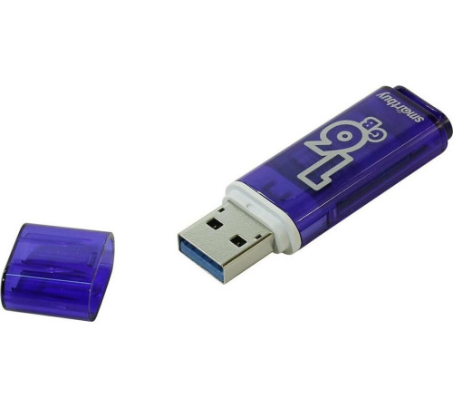 SMARTBUY (SB16GBGS-DB) 16GB GLOSSY SERIES DARK BLUE USB 3.0