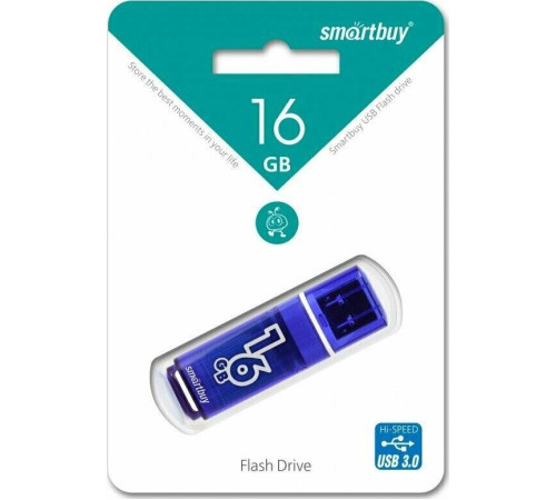 SMARTBUY (SB16GBGS-DB) 16GB GLOSSY SERIES DARK BLUE USB 3.0