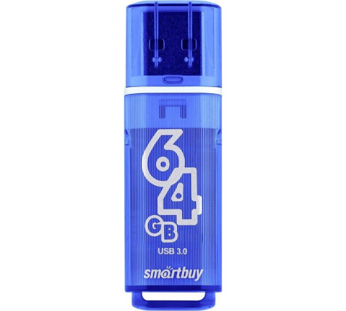 SMARTBUY (SB64GBGS-DB) 64GB GLOSSY SERIES DARK BLUE USB 3.0