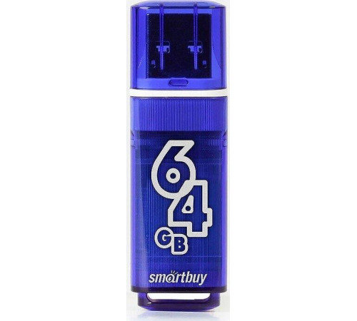 SMARTBUY (SB64GBGS-DB) 64GB GLOSSY SERIES DARK BLUE USB 3.0