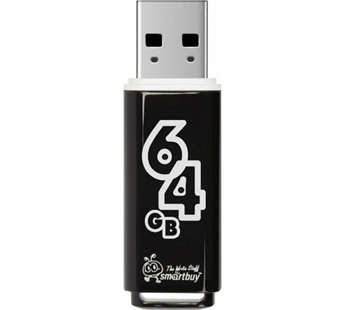 SMARTBUY (SB64GBGS-DG) 64GB GLOSSY SERIES DARK GREY USB 3.0