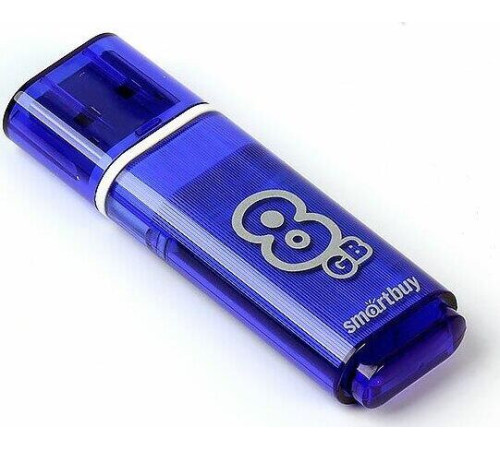 SMARTBUY (SB8GBGS-DB) 8GB GLOSSY SERIES DARK BLUE USB 3.0