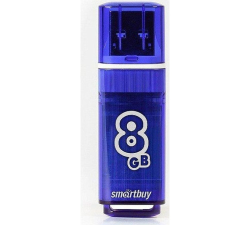 SMARTBUY (SB8GBGS-DB) 8GB GLOSSY SERIES DARK BLUE USB 3.0