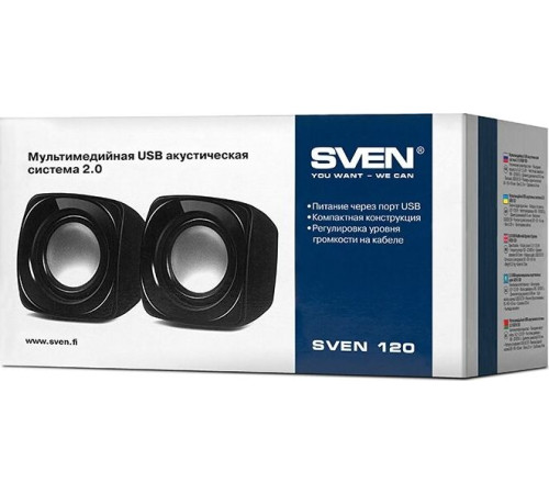 SVEN 120 черный