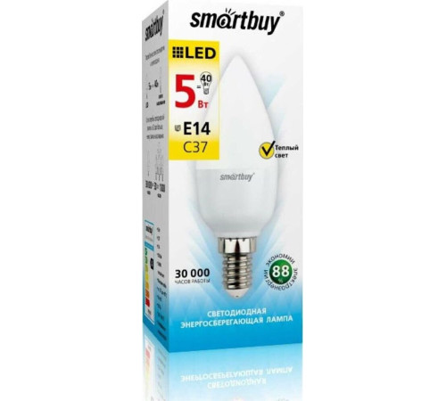 SMARTBUY (SBL-C37-05-30K-E14) 5W/3000/E14
