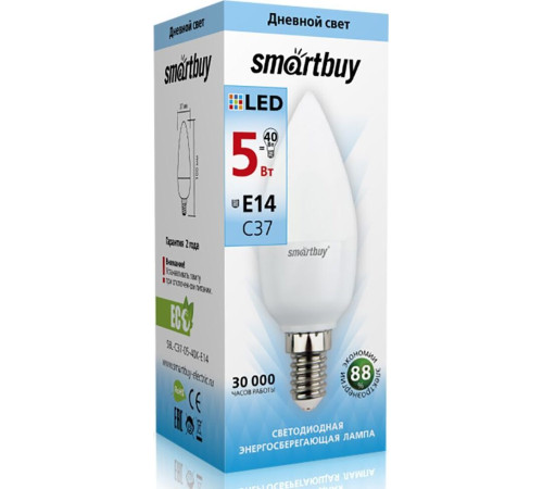 SMARTBUY (SBL-C37-05-30K-E14) 5W/3000/E14