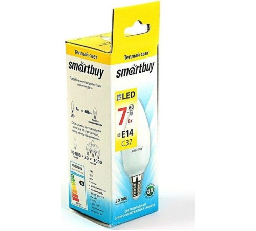 SMARTBUY (SBL-C37-07-30K-E14) 7W/3000/E14