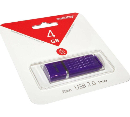 SMARTBUY (SB4GBQZ-V) 4GB QUARTZ SERIES VIOLET