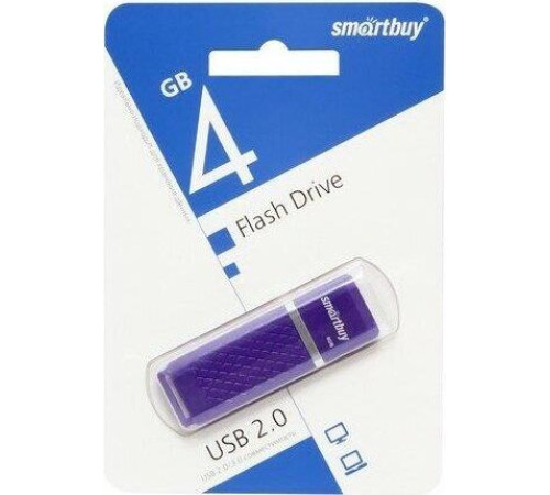 SMARTBUY (SB4GBQZ-V) 4GB QUARTZ SERIES VIOLET