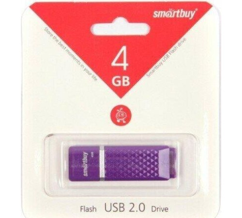 SMARTBUY (SB4GBQZ-V) 4GB QUARTZ SERIES VIOLET