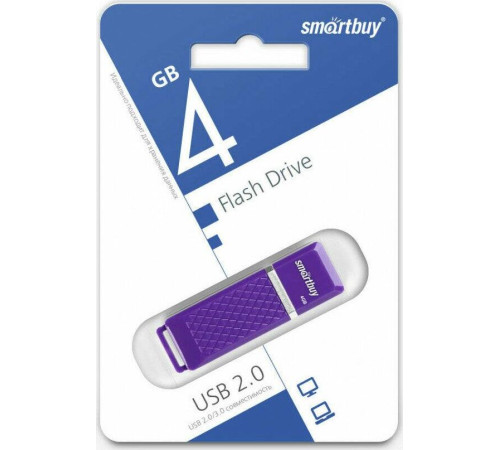SMARTBUY (SB4GBQZ-V) 4GB QUARTZ SERIES VIOLET
