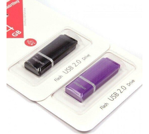 SMARTBUY (SB4GBQZ-V) 4GB QUARTZ SERIES VIOLET