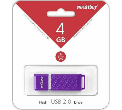 SMARTBUY (SB4GBQZ-V) 4GB QUARTZ SERIES VIOLET
