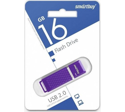 SMARTBUY (SB16GBQZ-V) 16GB QUARTZ SERIES VIOLET