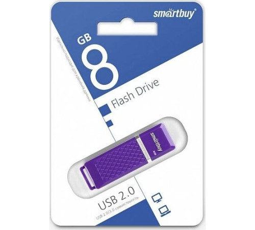 SMARTBUY (SB8GBQZ-V) 8GB QUARTZ SERIES VIOLET