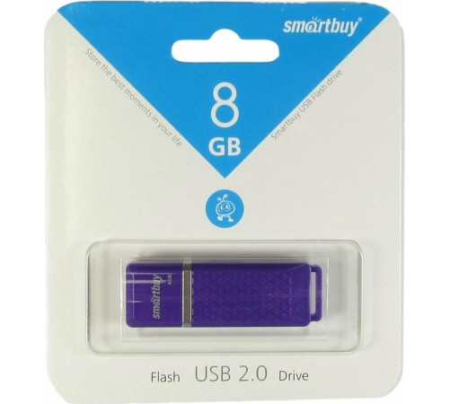 SMARTBUY (SB8GBQZ-V) 8GB QUARTZ SERIES VIOLET