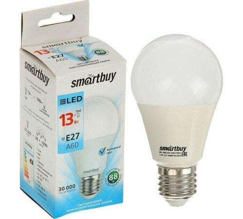 SMARTBUY (SBL-A60-13-40K-E27-A) 13W/4000/E27