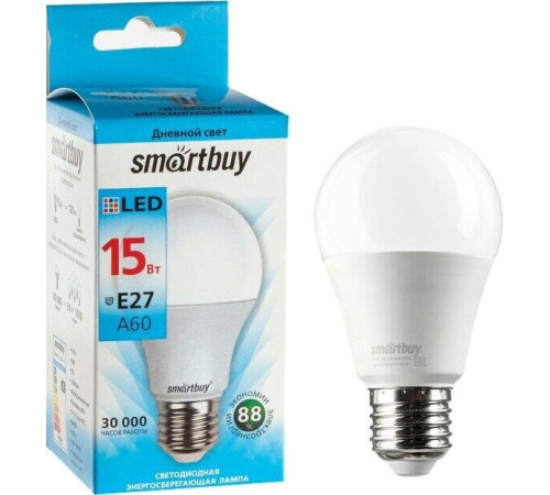 SMARTBUY (SBL-A60-15-40K-E27) 15W/4000/E27