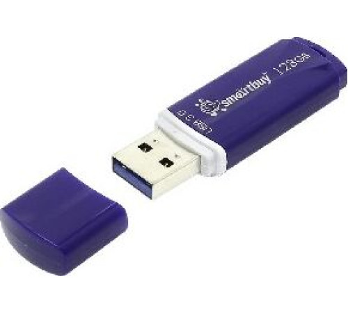 SMARTBUY (SB128GBCRW-BL) 128GB CROWN BLUE USB3.0