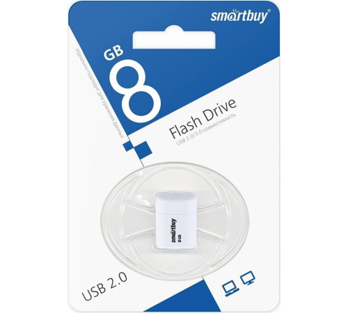 SMARTBUY (SB8GBLara-W) 8GB LARA WHITE