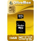 OLTRAMAX MicroSDHC 16GB Class10 + адаптер SD [OM016GCSDHC10-AD]