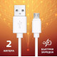OLTO ACCZ-3015 USB - MICROUSB 1м белый (5)