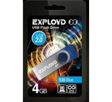 EXPLOYD 4GB 530 синий [EX004GB530-Bl]