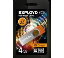 EXPLOYD 4GB 530 оранжевый [EX004GB530-O]