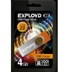 EXPLOYD 4GB 530 оранжевый [EX004GB530-O]