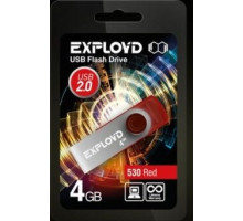 EXPLOYD 4GB 530 красный [EX004GB530-R]