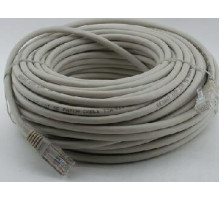 REXANT (18-1012) патч-корд UTP 5E кат. литой 25,0 м, серый