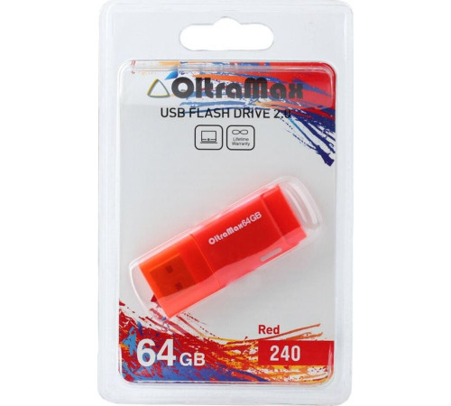OLTRAMAX OM-16GB-240-красный