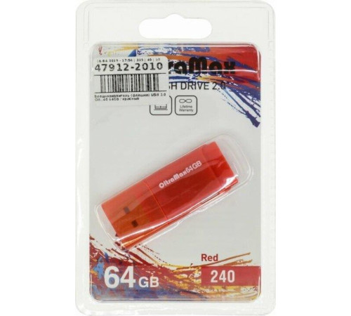 OLTRAMAX OM-16GB-240-красный