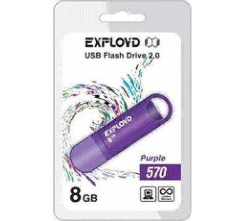 EXPLOYD 64GB 570 пурпурный [EX-64GB-570-Purple]