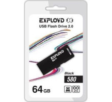 EXPLOYD 64GB 580 черный [EX-64GB-580-Black]
