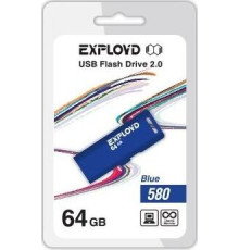 EXPLOYD 64GB 580 синий [EX-64GB-580-Blue]