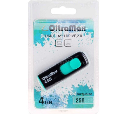 OLTRAMAX OM-16GB-250 бирюзовый