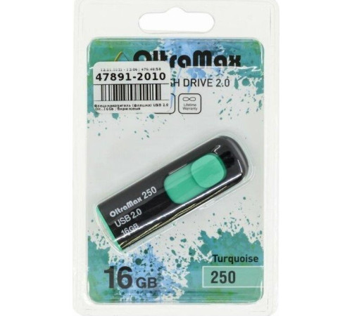 OLTRAMAX OM-16GB-250 бирюзовый