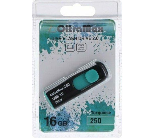OLTRAMAX OM-16GB-250 бирюзовый