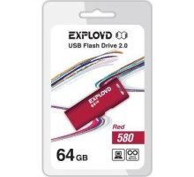 EXPLOYD 64GB 580 красный [EX-64GB-580-Red]